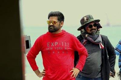 Praveen Sattaru Working Stills For PSV Garuda Vega